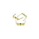 Spinki muchy 14 mm mosiądz 50 szt. Spinki muchy 14 mm mosiądz 50 szt.