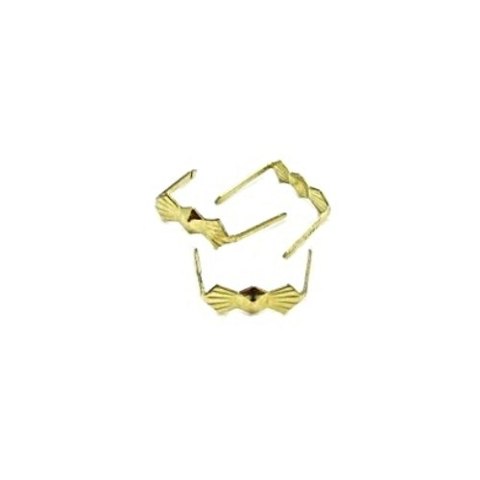 Spinki muchy 14 mm mosiądz 50 szt. Spinki muchy 14 mm mosiądz 50 szt.