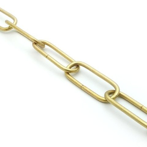 Łańcuch 5 mm mosiądz, długość 46 cm Łańcuch 5 mm mosiądz, długość 46 cm