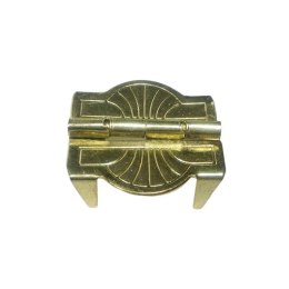 Zawias mosiądzowany 90° 22x24 mm wbijany 4 szt.