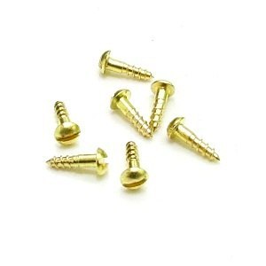 Wkręty mosiężne 2x8 mm DIN96 20 szt. Wkręty mosiężne 2x8 mm DIN96 20 szt.