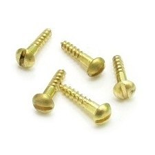 Wkręty mosiężne 4x16 mm DIN96 20 szt. Wkręty mosiężne 4x16 mm DIN96 20 szt.