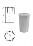 Gilza świeczka do lamp 30x59 mm ciemnozłota