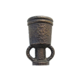 Kieliszek 56x33 mm pod oprawkę E14 patyna
