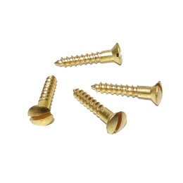Wkręty soczewkowe mosiężne 3x16 mm DIN95 20 szt.