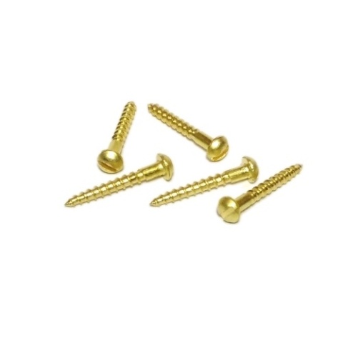 Wkręty mosiężne 3x20 mm DIN96 20 szt.