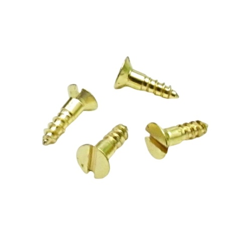 Wkręty mosiężne 4x12 mm DIN97 20 szt.
