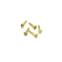 Wkręty mosiężne 4x16 mm DIN96 20 szt.