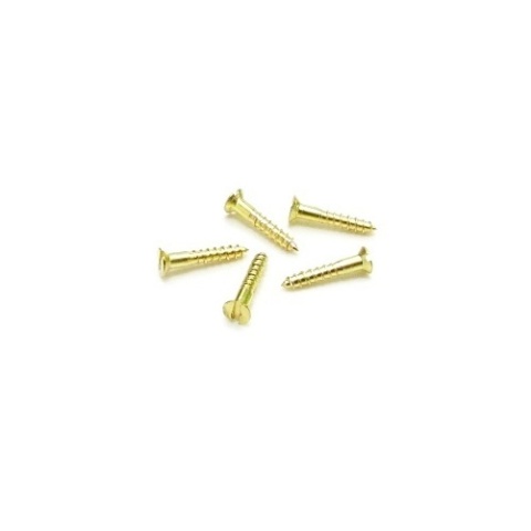 Wkręty mosiężne 4x25 mm DIN97 20 szt.